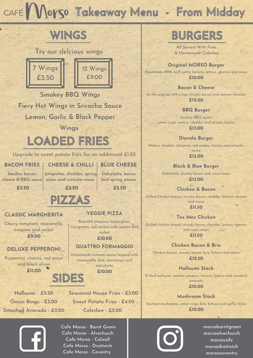 Cafe Morso Colwall - 1