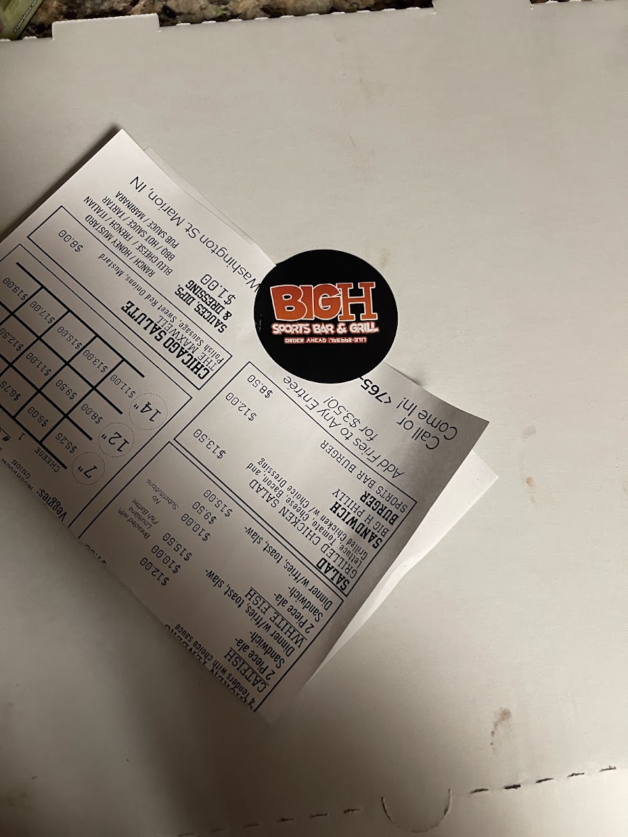 Big H Sports Bar - 1