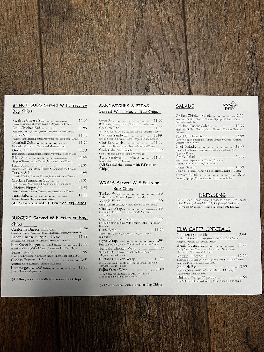 Elm Street Cafe & Grill - 2