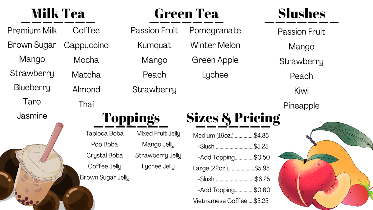 QTea Vietnamese Cafe - 1