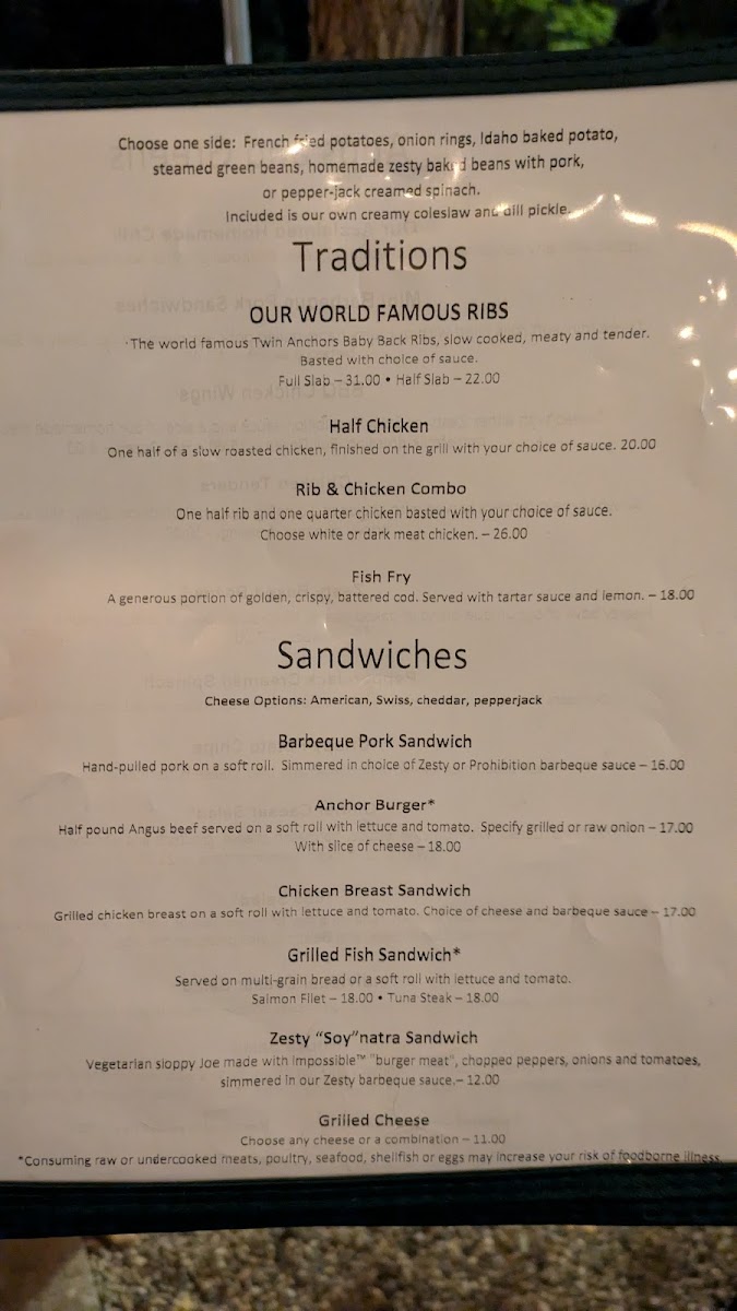 Twin Anchors Restaurant & Tavern - 1