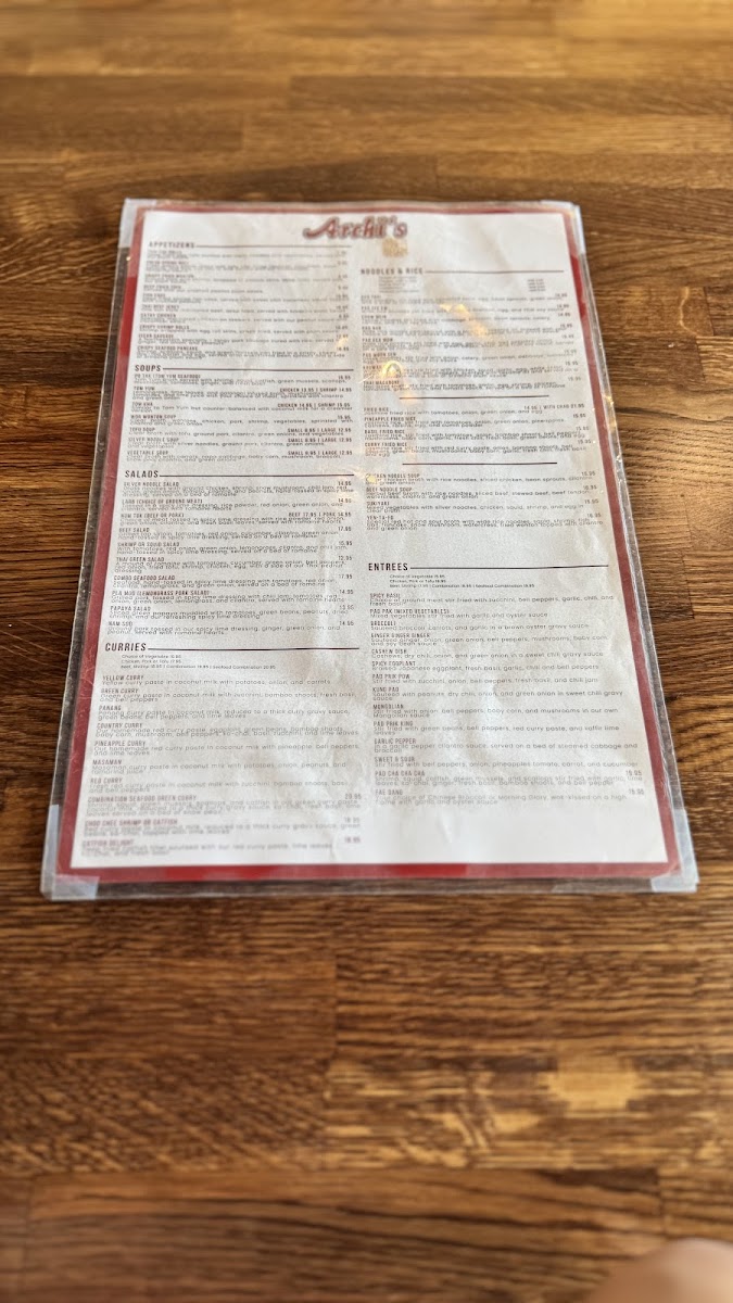 Archi's Thai Cafe - 3