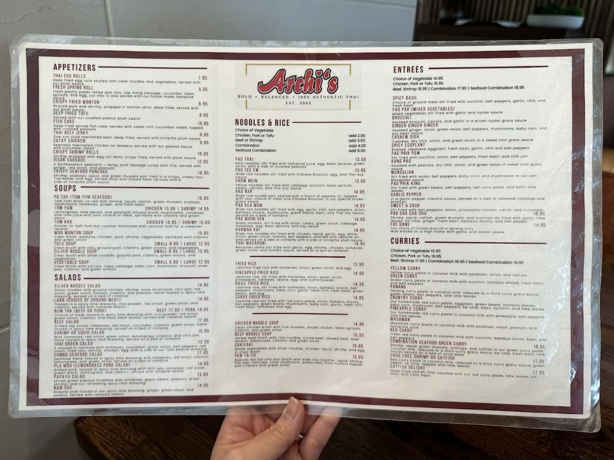 Archi's Thai Cafe - 7