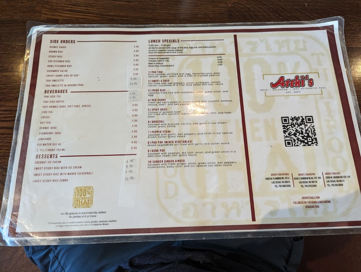 Archi's Thai Cafe - 8