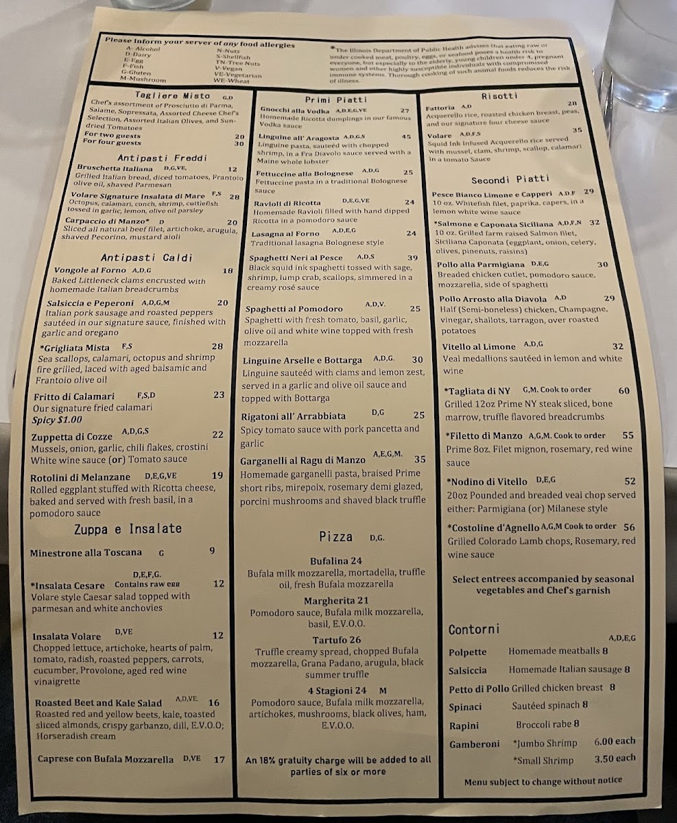 Volare Ristorante Italiano - 1