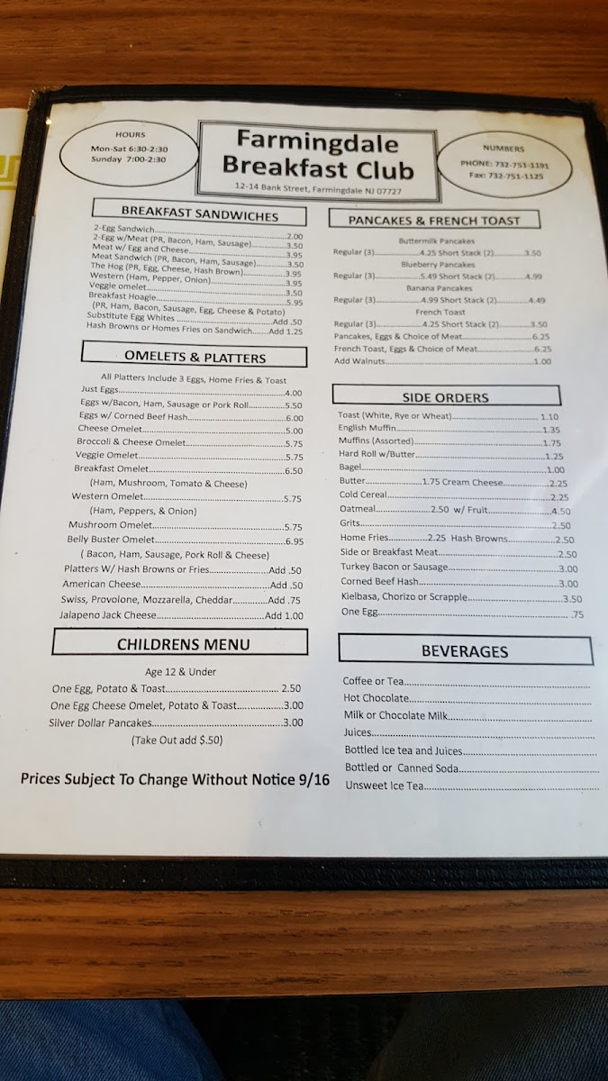 Farmingdale Breakfast Club - 3