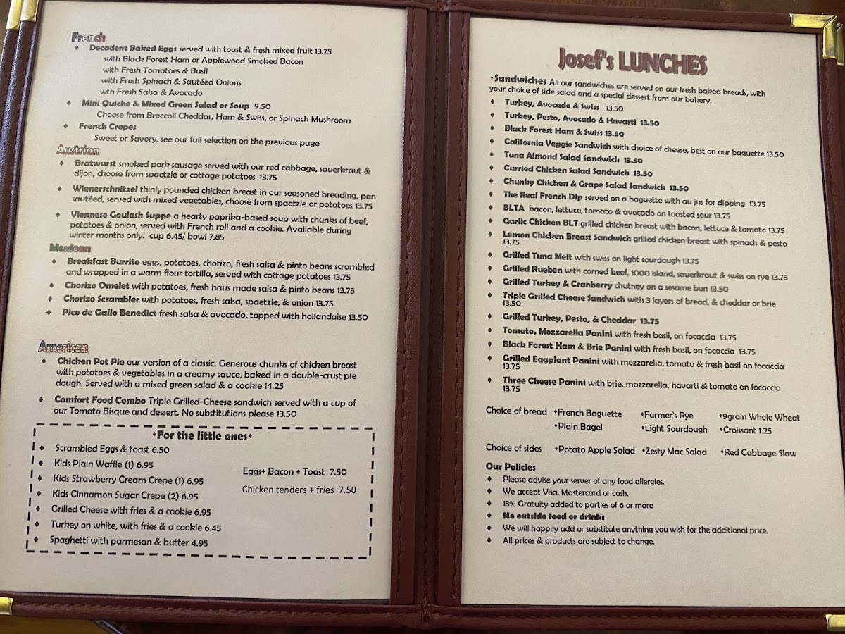 Josef's Vienna Bakery & Cafe - 8