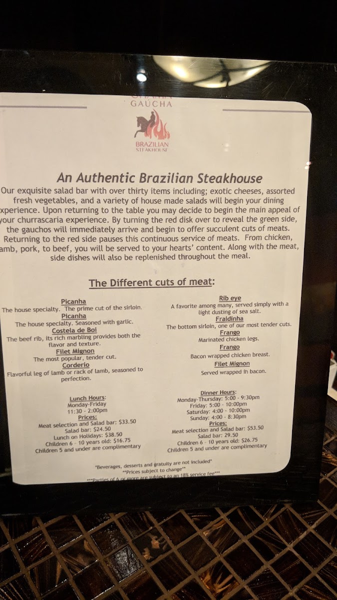 Chama Gaúcha Brazilian Steakhouse - Chicago - 9