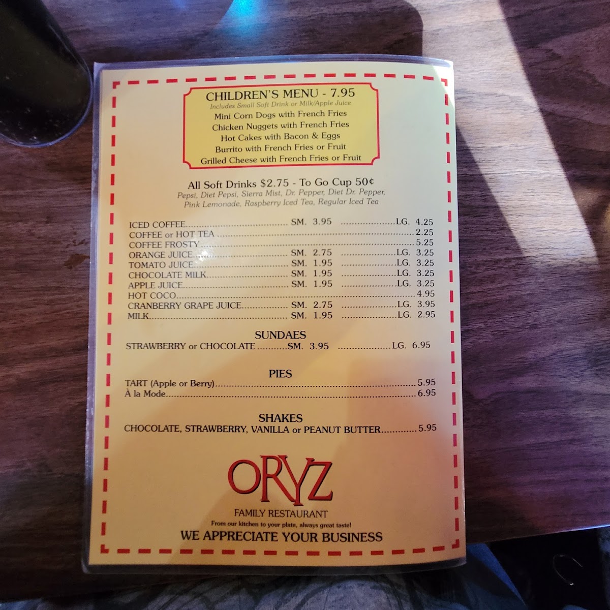 Oryz Family Restaurant - 10