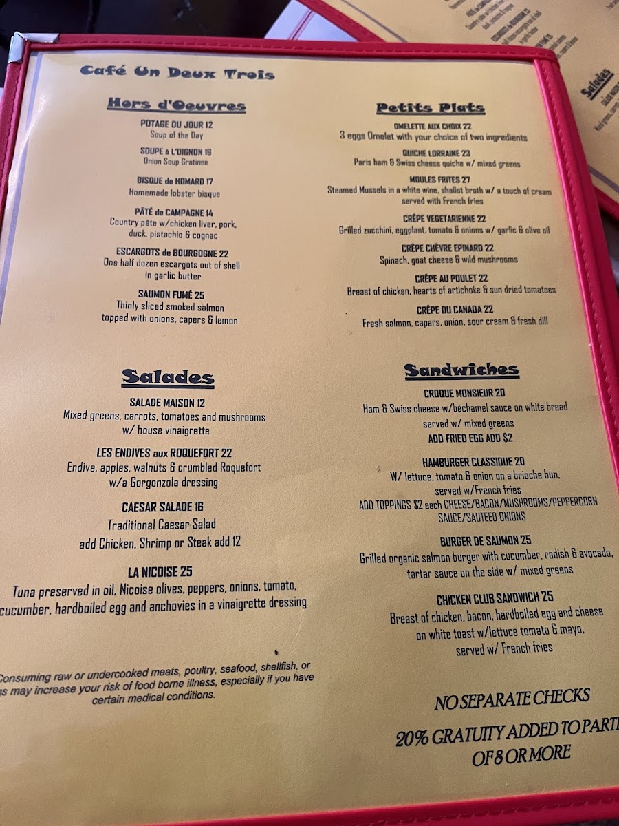 Cafe Un Deux Trois - 7