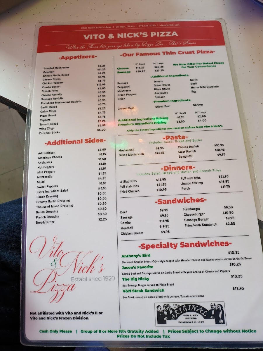 Vito & Nick's Pizzeria - 4