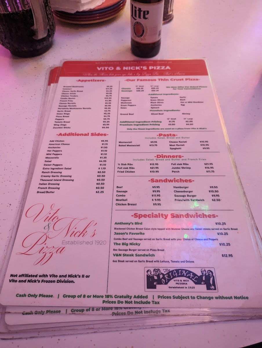 Vito & Nick's Pizzeria - 8