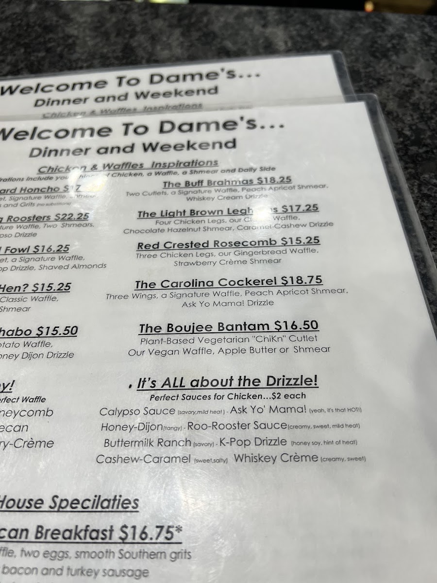 Dame's Chicken & Waffles - 10