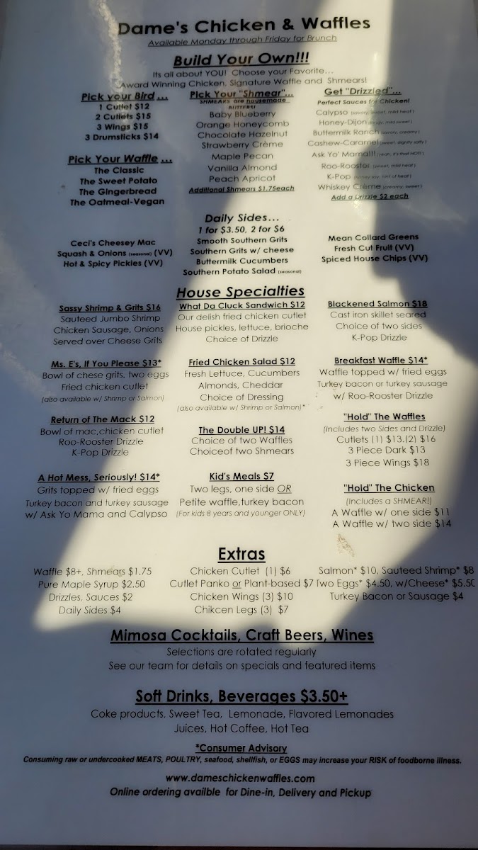 Dame's Chicken & Waffles - 4