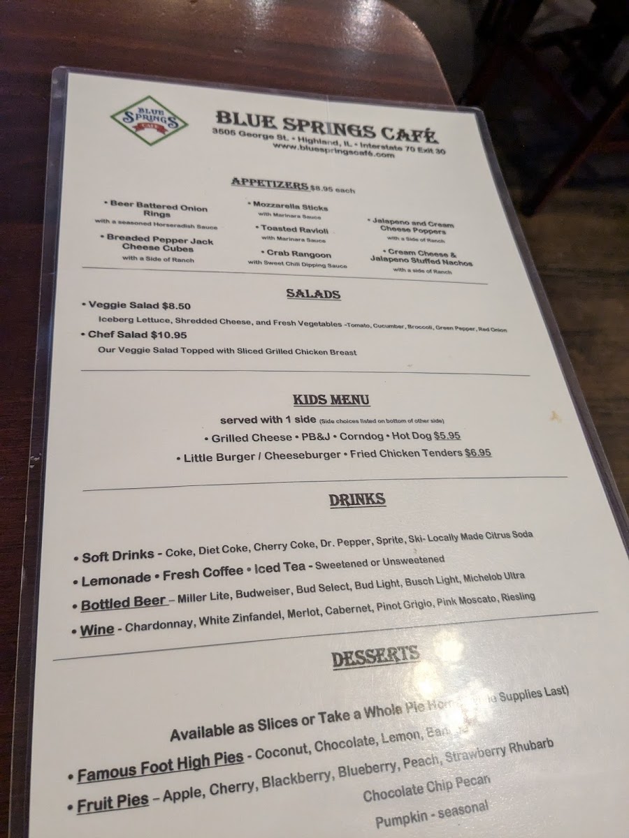 Blue Springs Cafe - 9