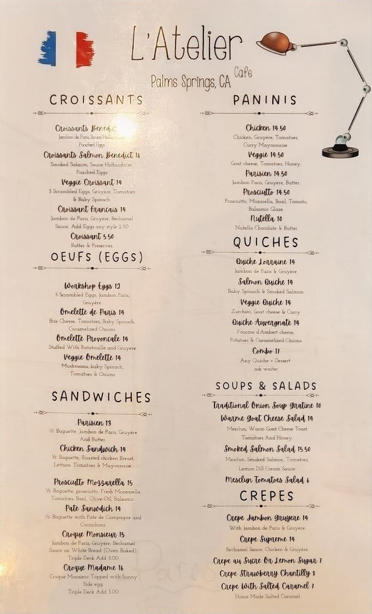 L'Atelier Café Palm Springs - 9