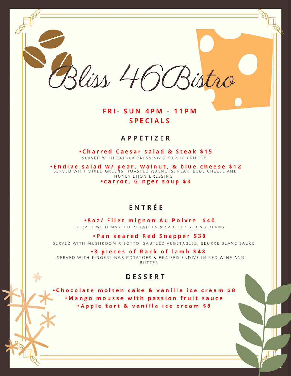 Bliss 46 Bistro - 2