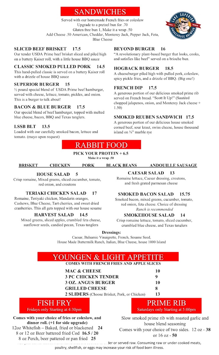 Lake Superior Smokehouse Brewpub - 2