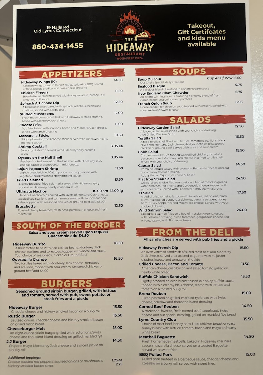 Hideaway Restaurant & wood fire pizza - 1