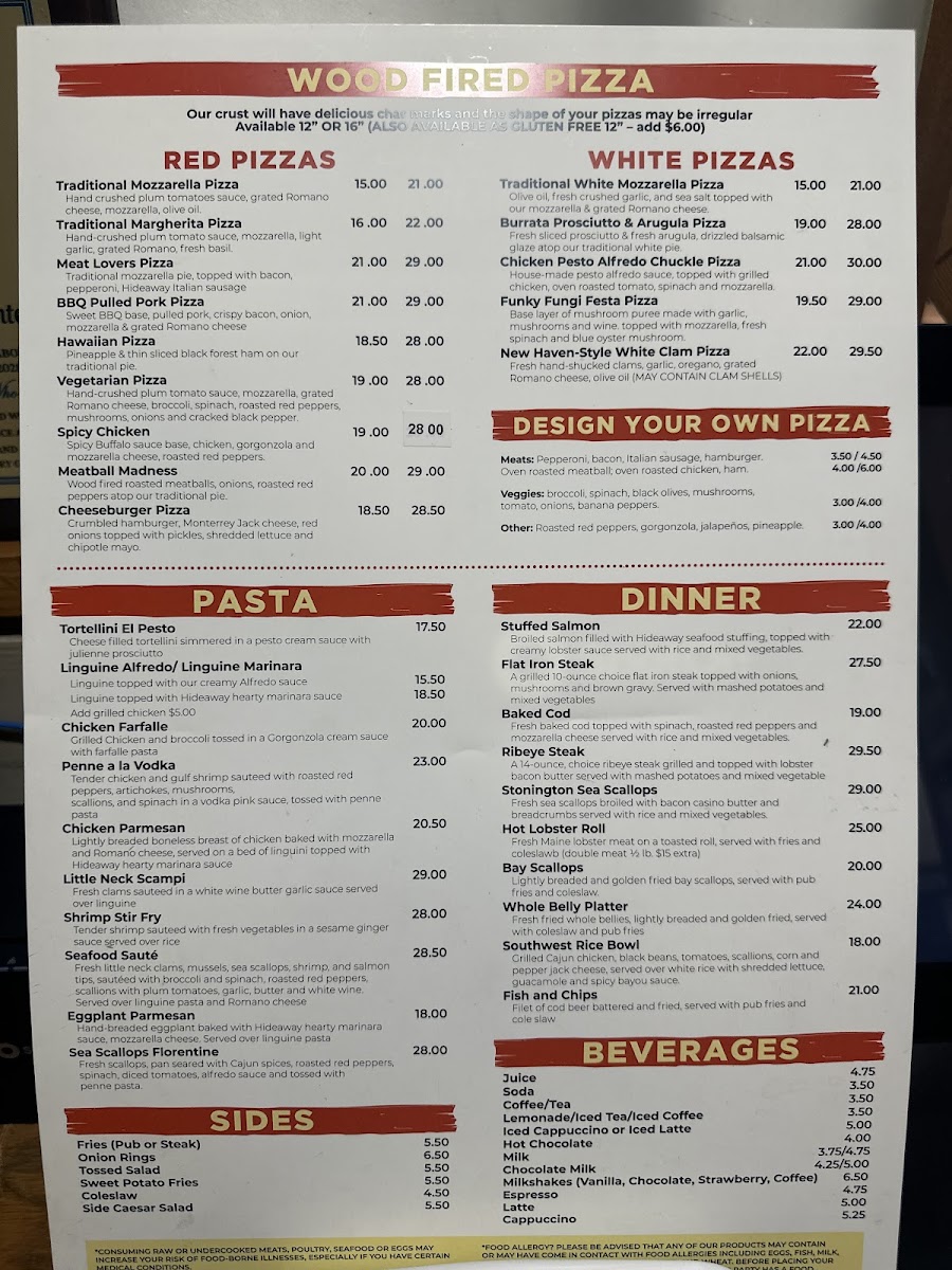 Hideaway Restaurant & wood fire pizza - 4