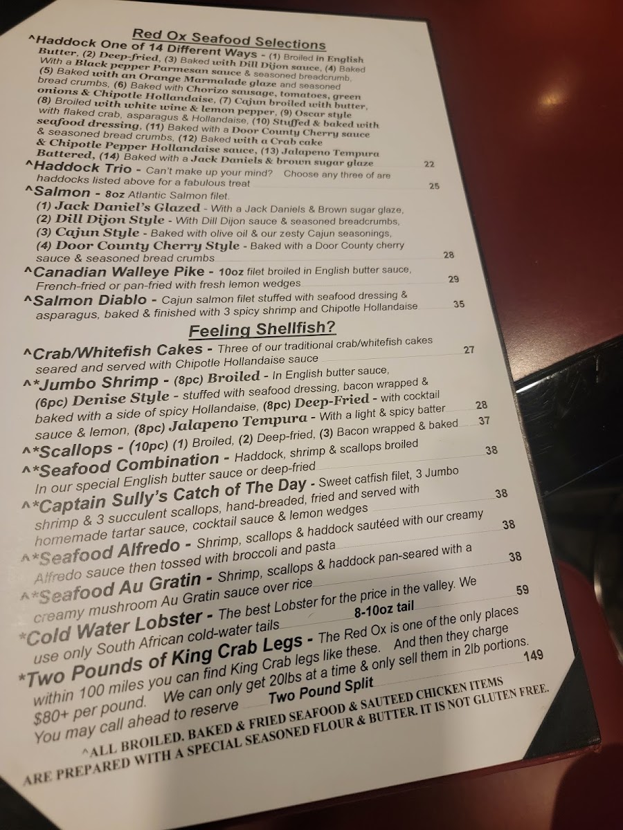 The Red Ox Seafood and Steakhouse - 7