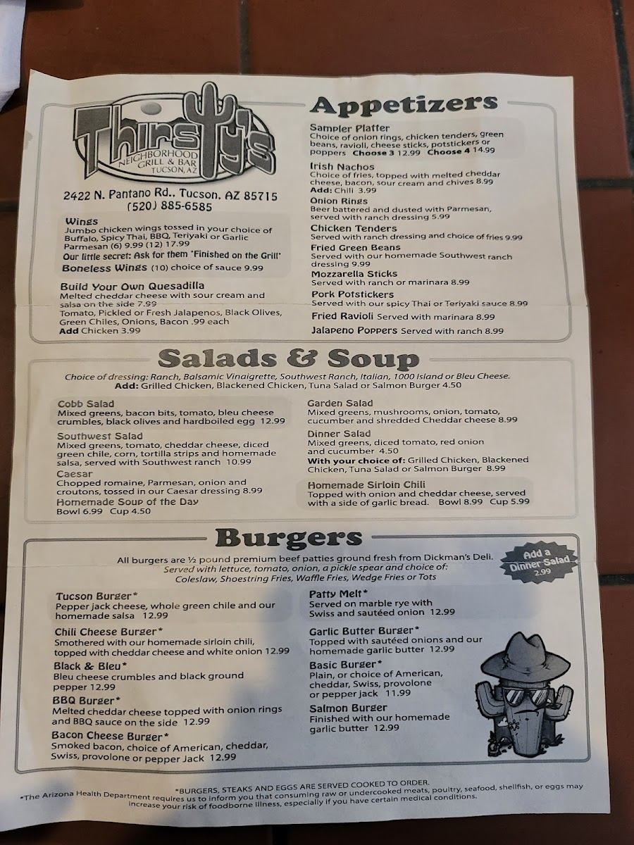 Thirsty's Neighborhood Grill - 3