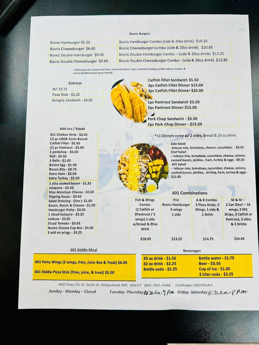 601 Fish & Wings Express LLC - 1