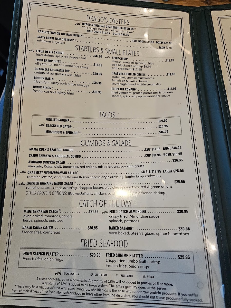 Drago's Seafood Restaurant - Hilton New Orleans Riverside - 1