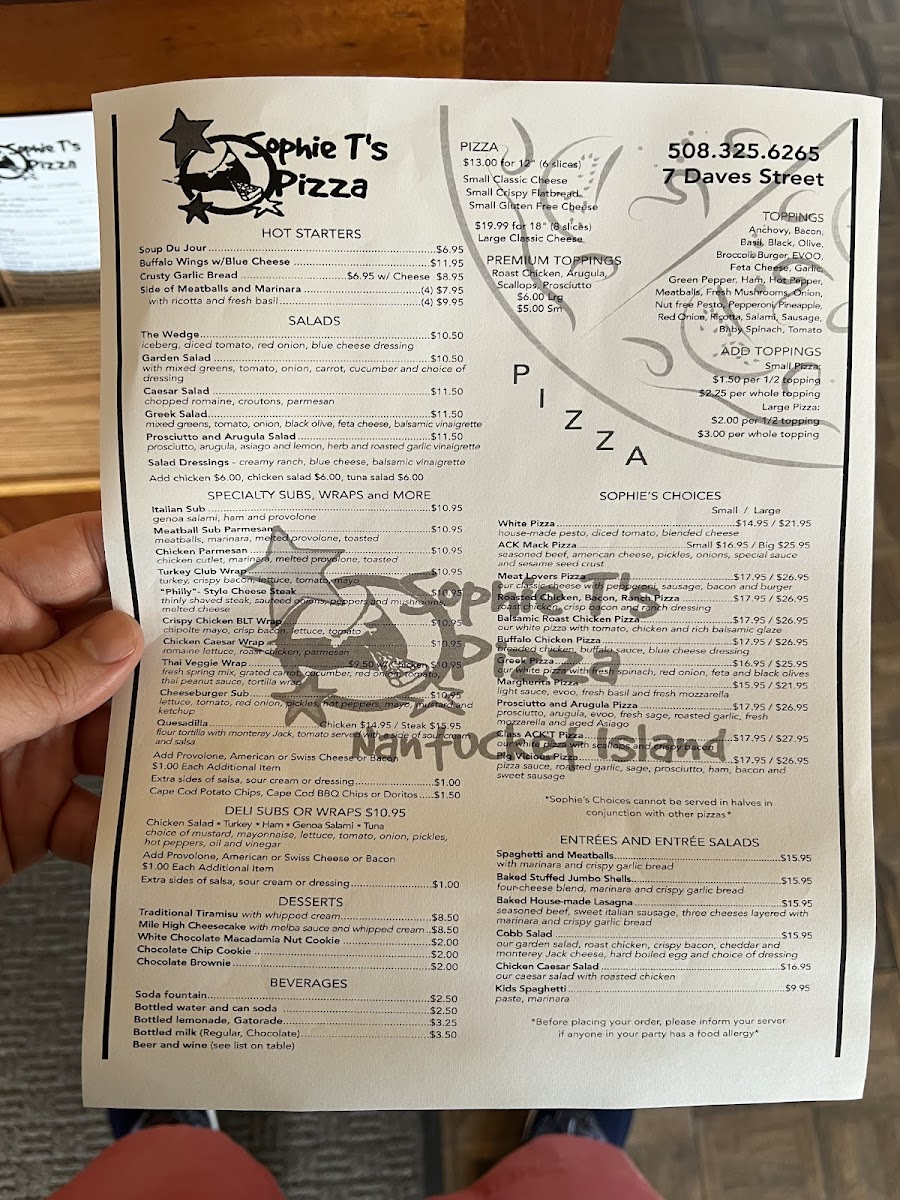 Sophie T's Pizza - 1