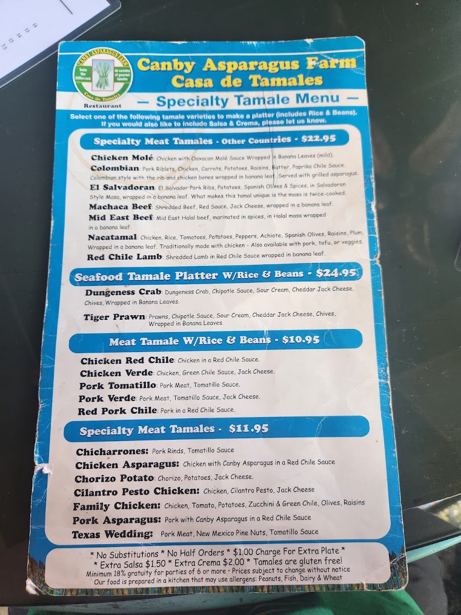 Canby Asparagus Farm Casa de Tamales - 5