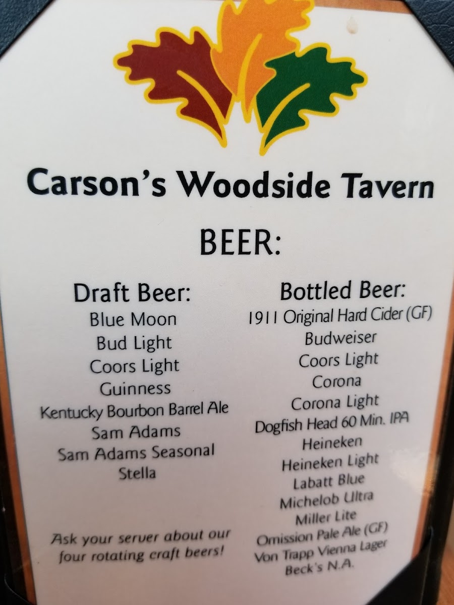 Carson's Woodside Tavern - 8