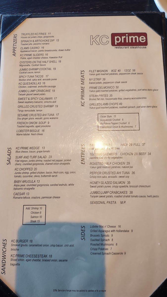 KC Prime Restaurant Steakhouse - 4