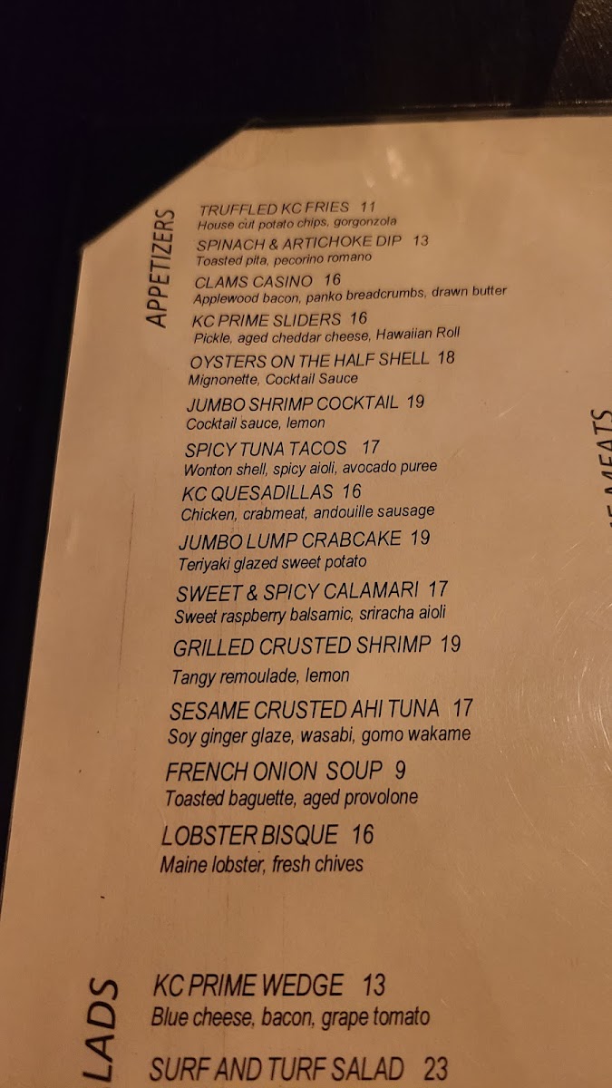 KC Prime Restaurant Steakhouse - 7