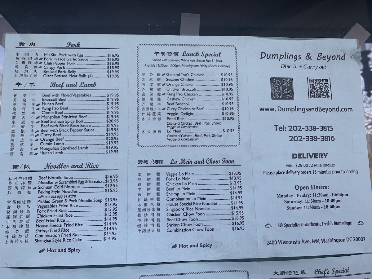 Dumplings and Beyond - 1