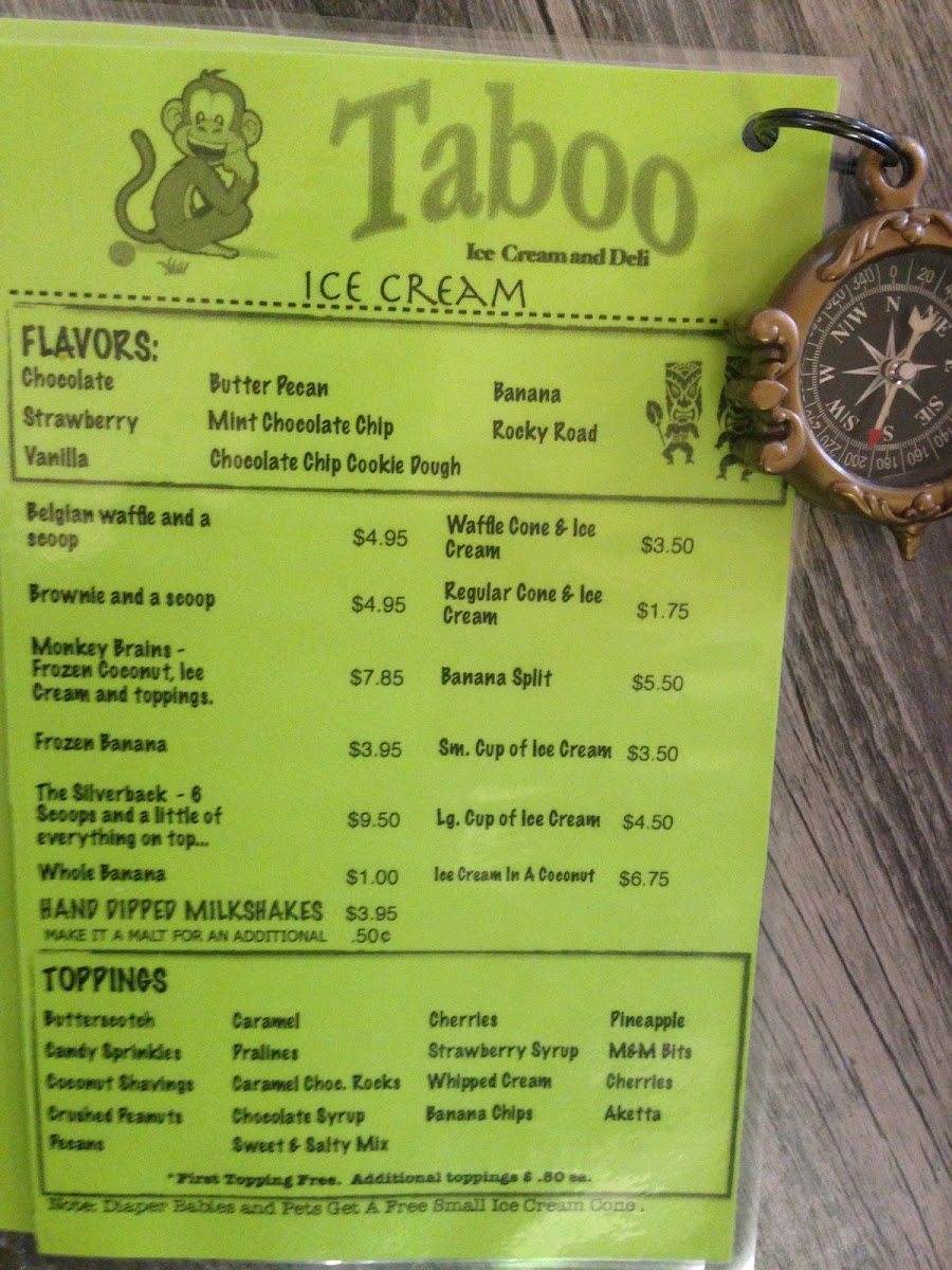 Taboo Grill Gourmet Burgers and Ice Cream. - 5