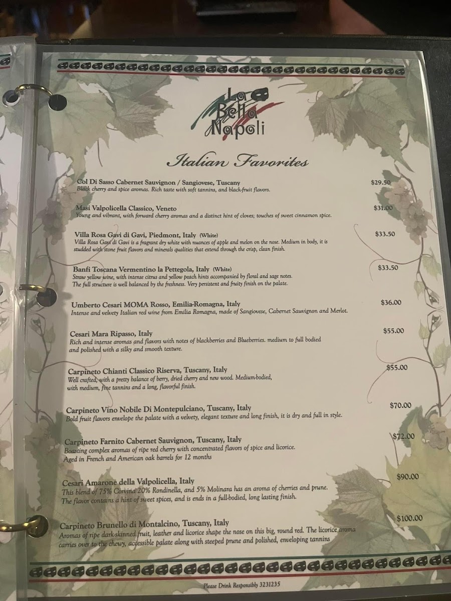 La Bella Napoli Restaurant - 1