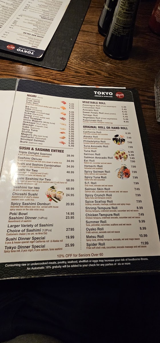 Tokyo Hana Hibachi & Sushi Bar - 9