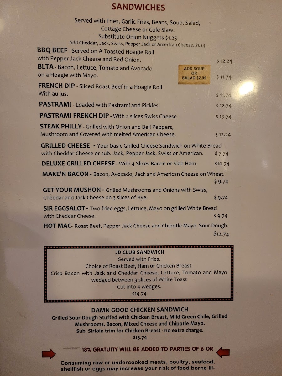 J D Slinger's Steakhouse - 2