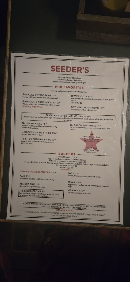 Seeder's Steak & Brew House - 2