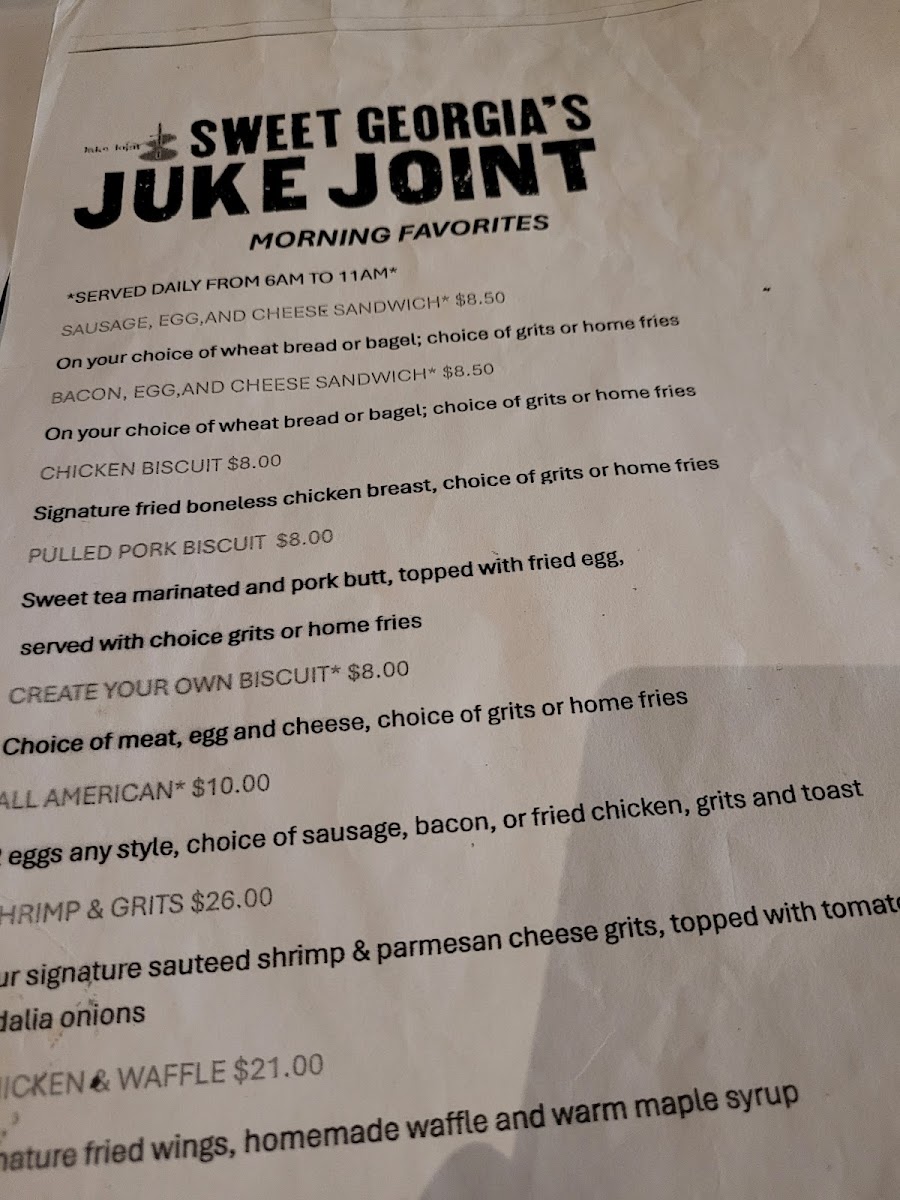 Sweet Georgia's Juke Joint - 1