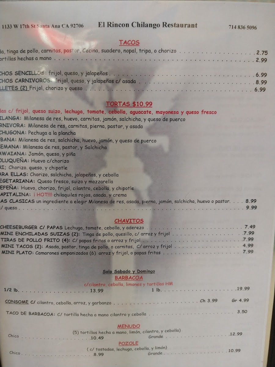 El Rincon Chilango - 9