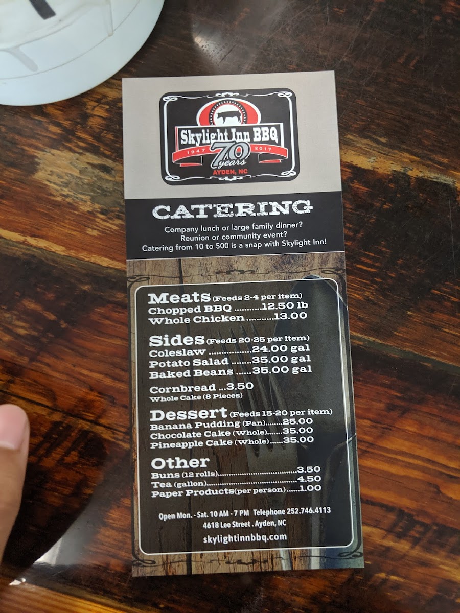 Skylight Inn BBQ - 3