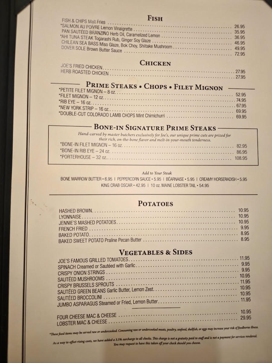 Joe's Seafood, Prime Steak & Stone Crab - 1