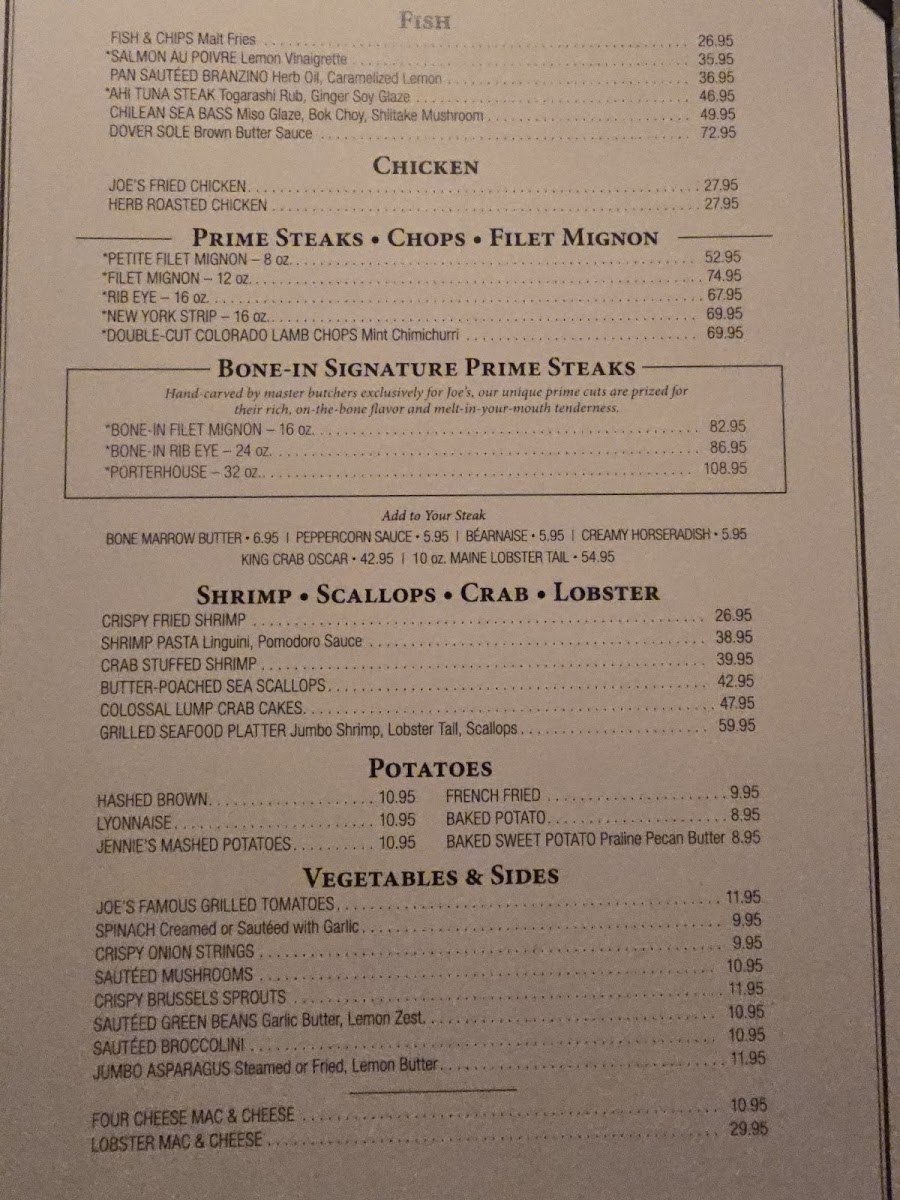 Joe's Seafood, Prime Steak & Stone Crab - 3