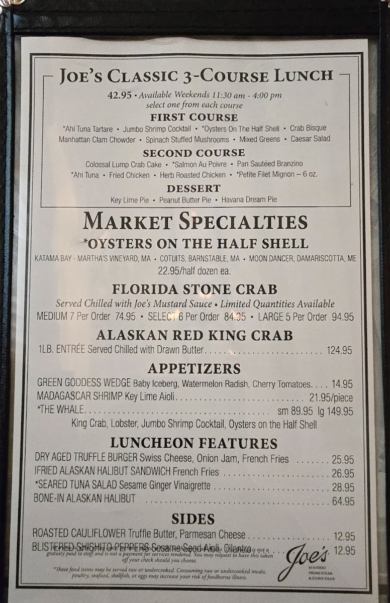 Joe's Seafood, Prime Steak & Stone Crab - 5