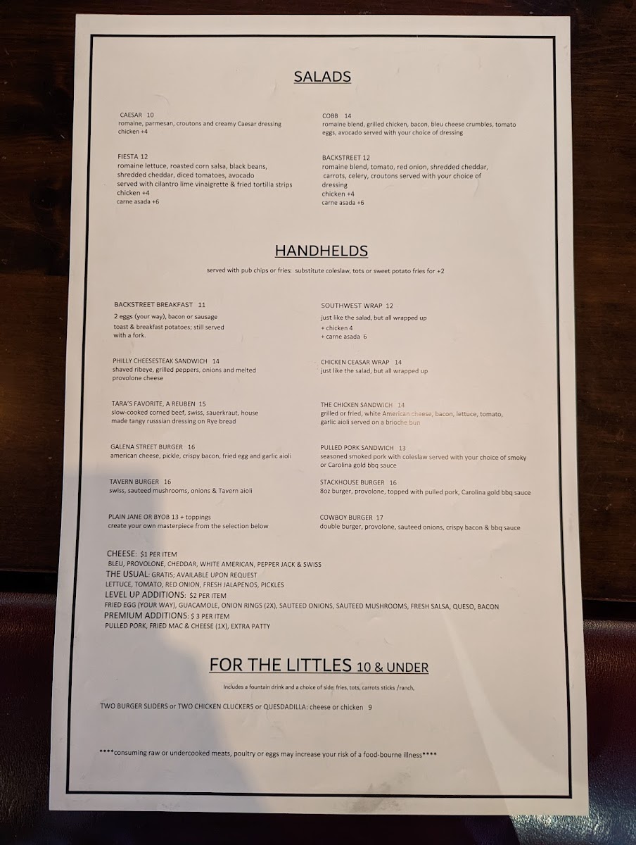 Backstreet Tavern and Grill - 5