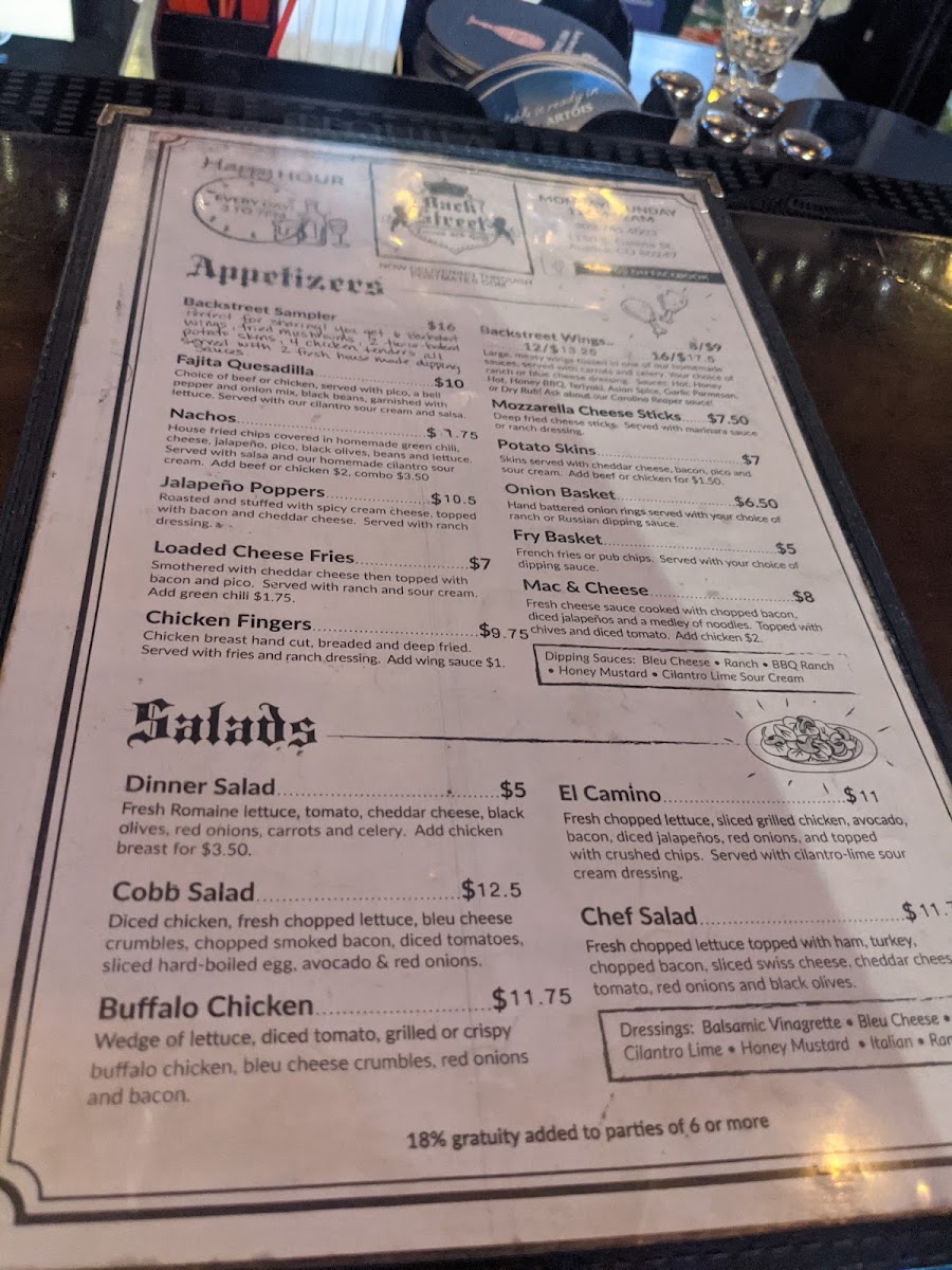 Backstreet Tavern and Grill - 9