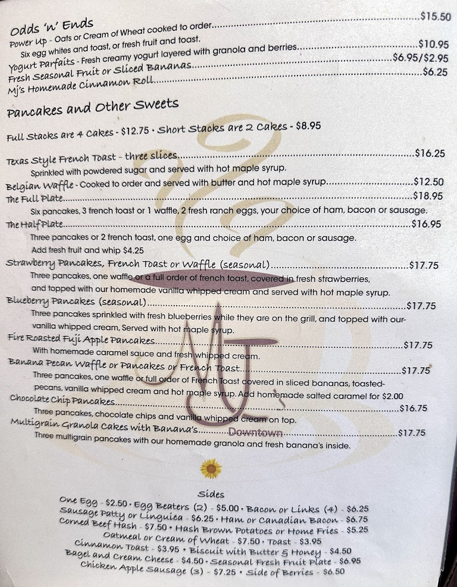 MJ's Downtown Cafe - 4