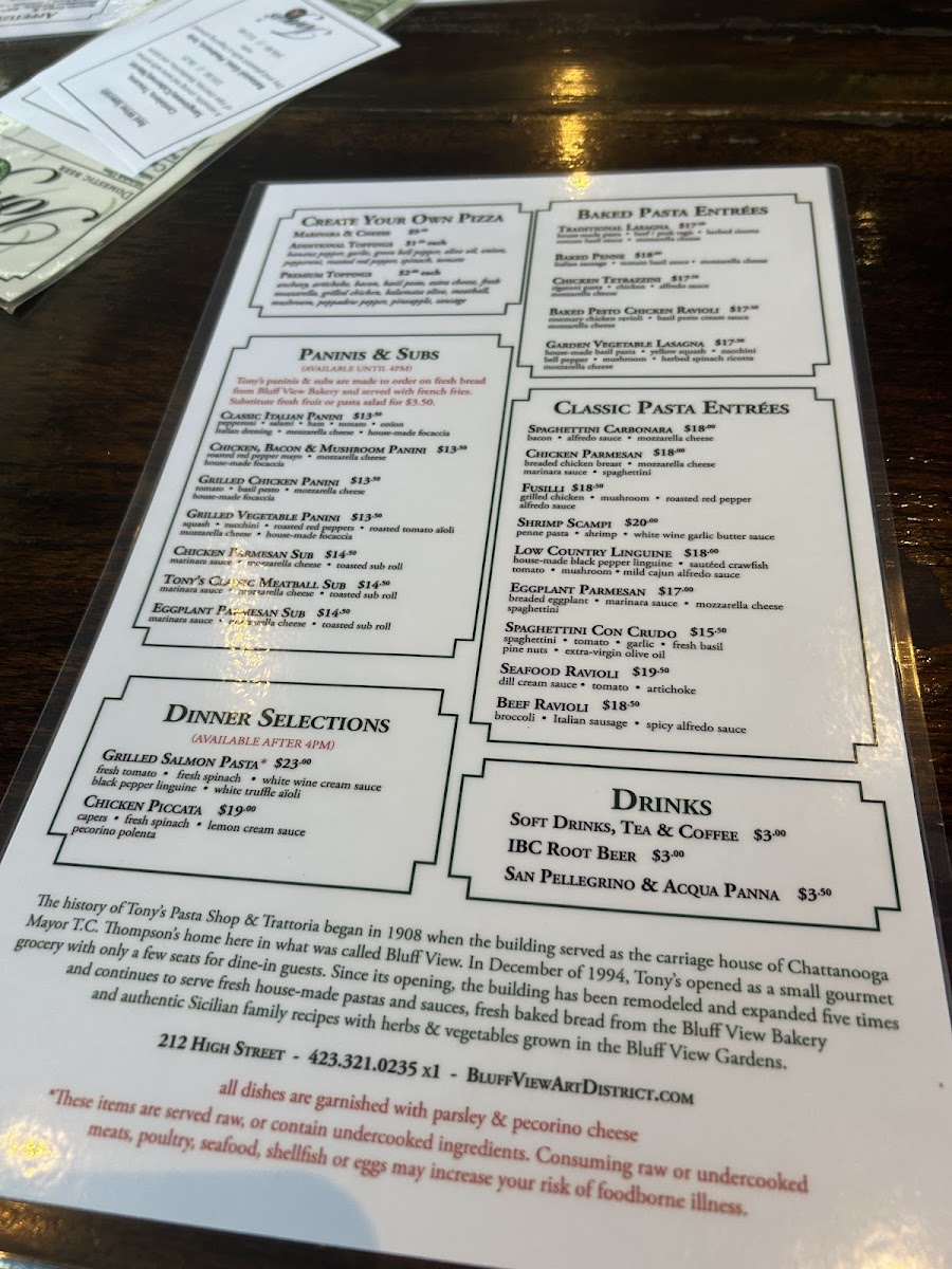 Tony's Pasta Shop & Trattoria - 2