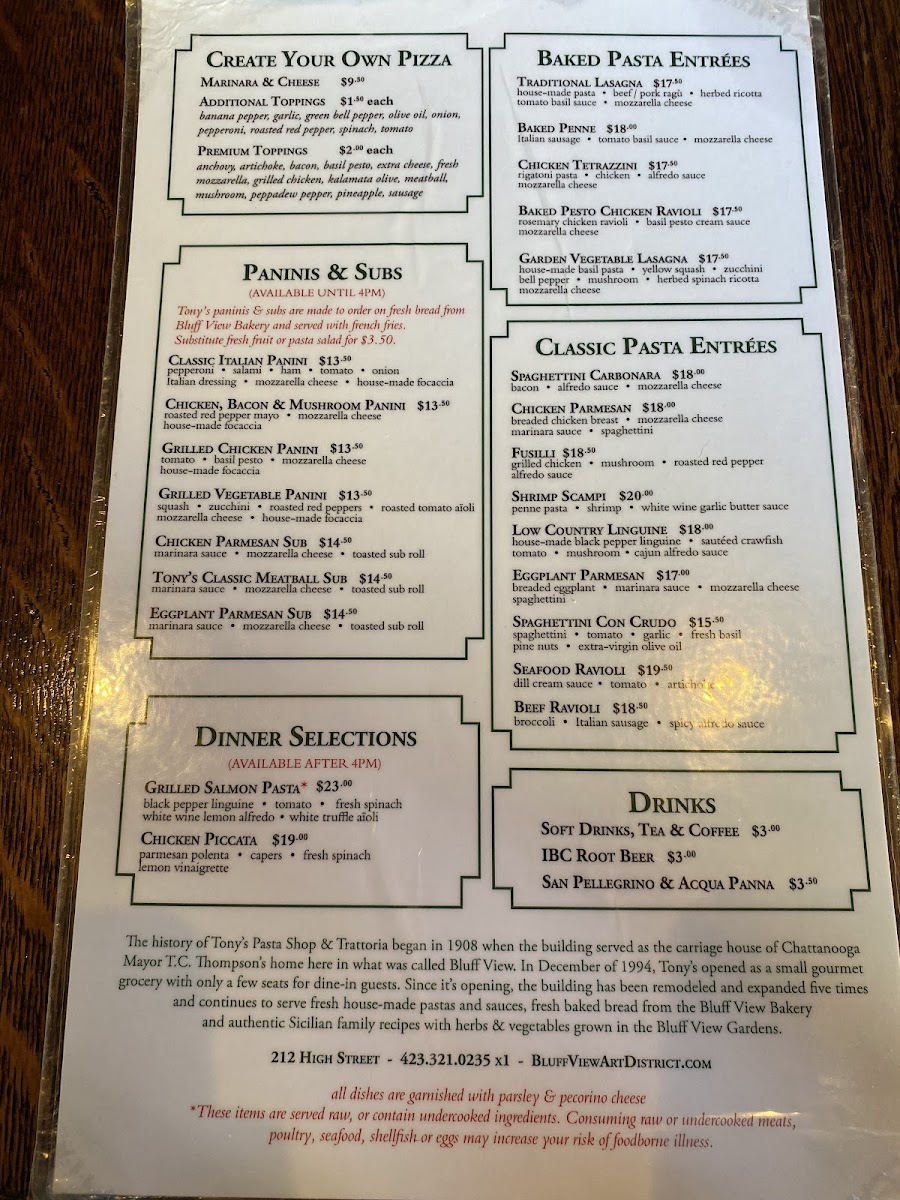 Tony's Pasta Shop & Trattoria - 4